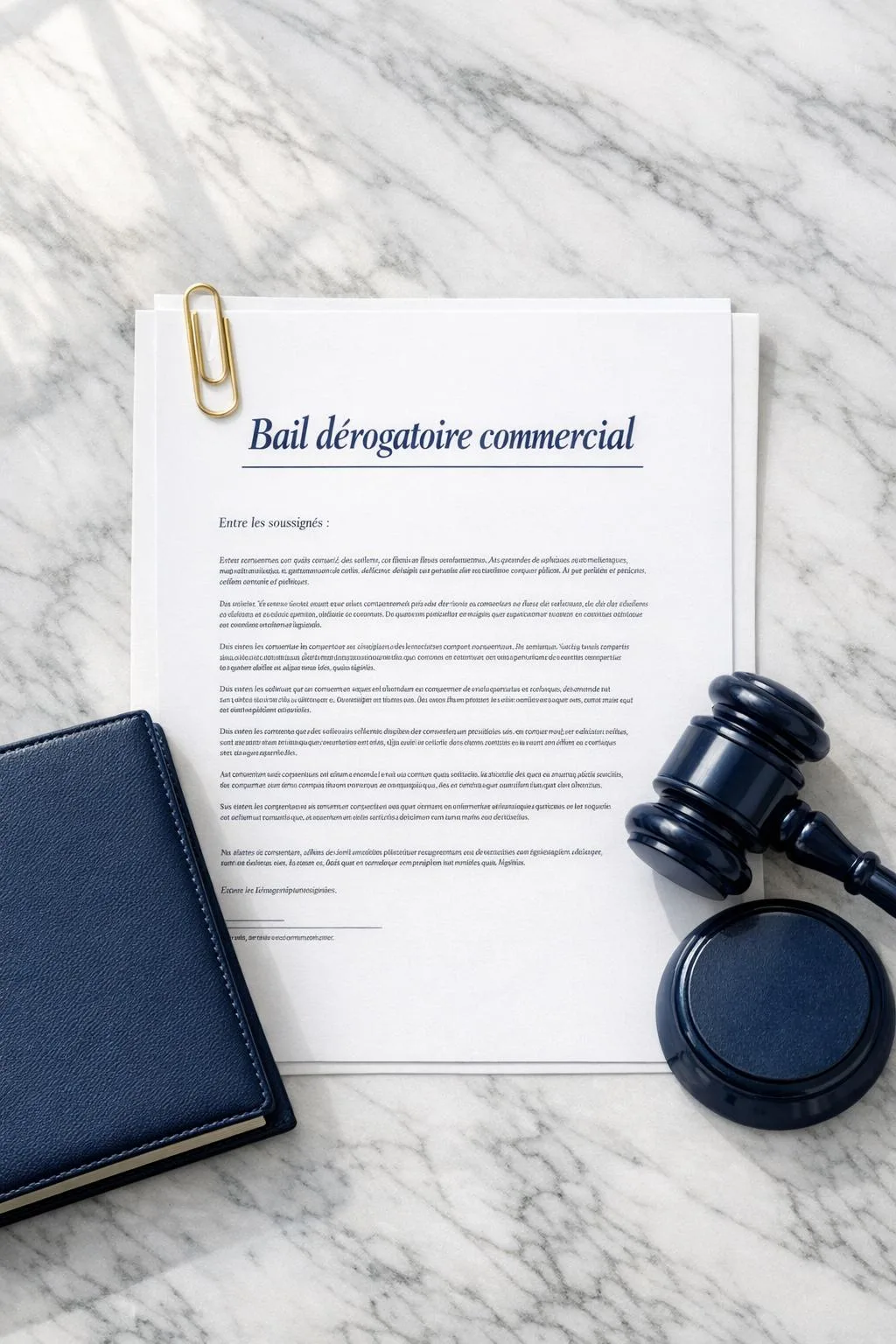 Bail dérogatoire commercial