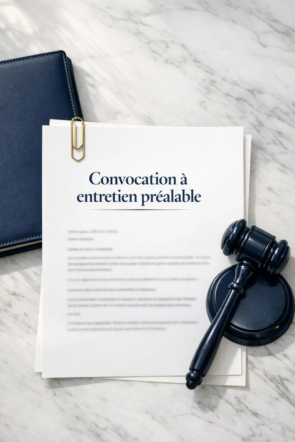 Convocation à entretien préalable