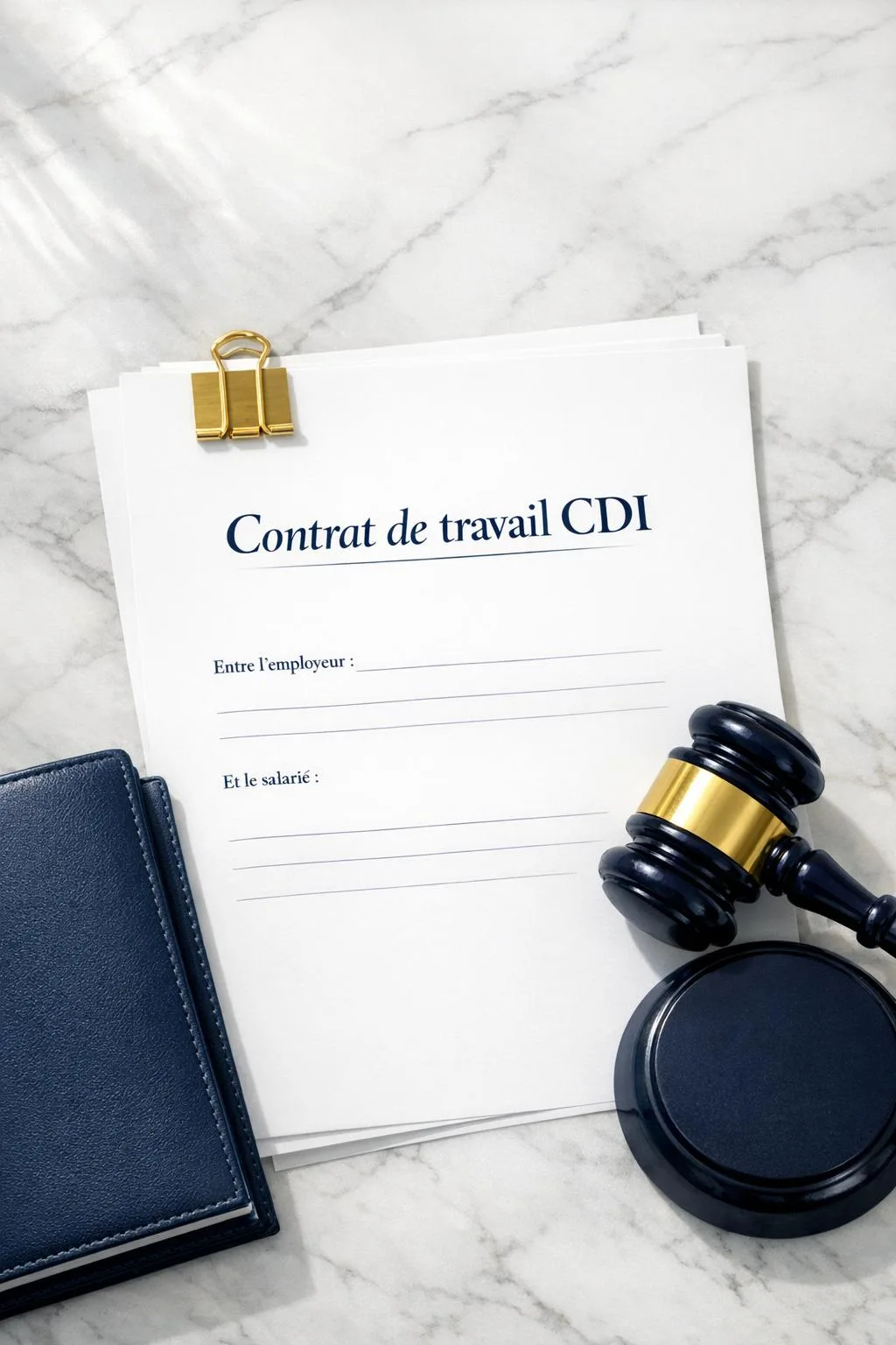 Contrat de travail CDI