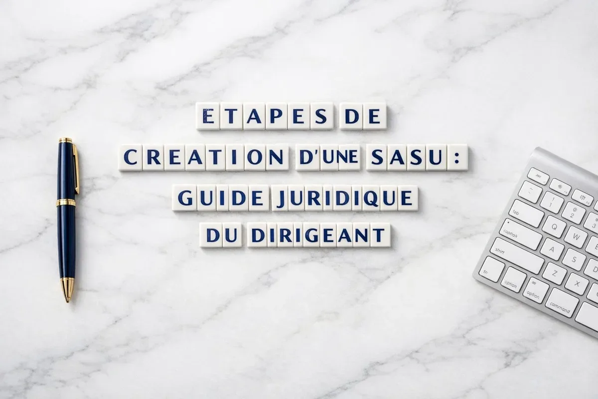 Fondateur signant les statuts constitutifs de sa société par actions simplifiée unipersonnelle