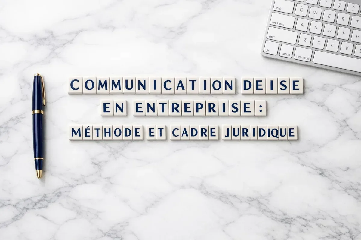 Équipe de direction en réunion stratégique autour d'une table pour gérer une situation sensible
