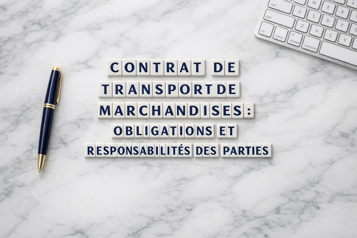 Camion de marchandises chargé à quai avec documents de transport et personnel logistique supervisant l'opération