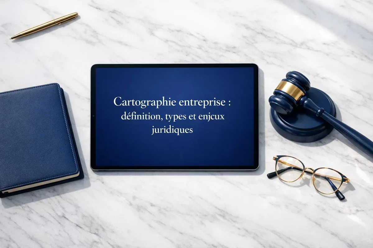 Schéma de cartographie des processus et flux d'information dans une organisation avec zones de risques identifiées
