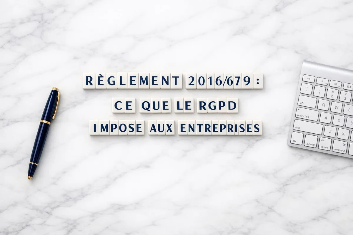 Professionnels en réunion examinant des documents de conformité sur la protection des données personnelles
