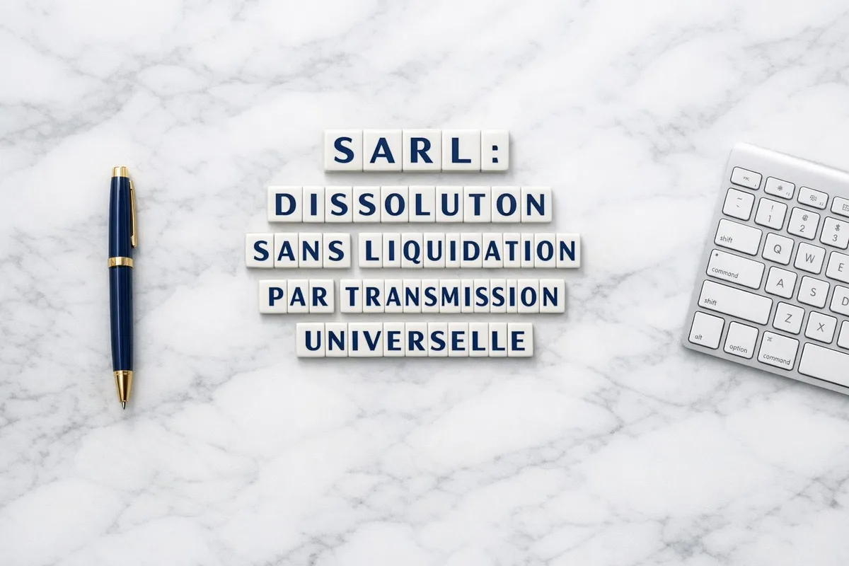 SARL : dissolution sans liquidation par transmission universelle