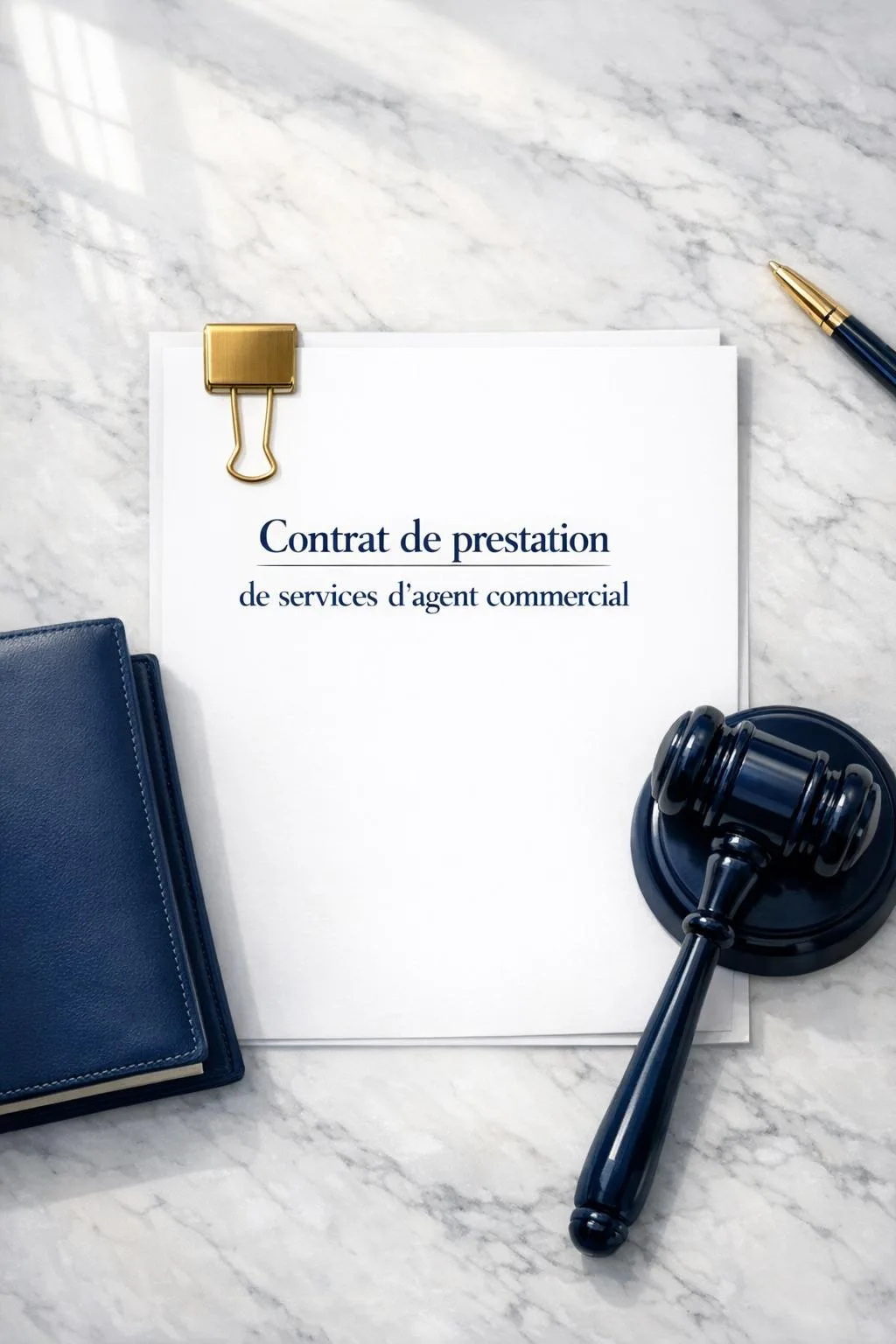 Contrat de prestation de services d'agent commercial