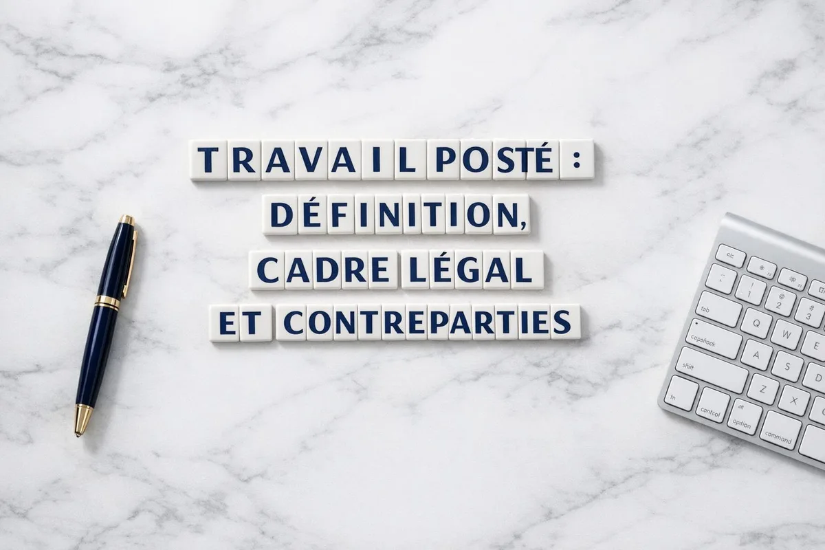 Salariés en horaires décalés dans un environnement de travail en continu avec planning d'équipes alternées