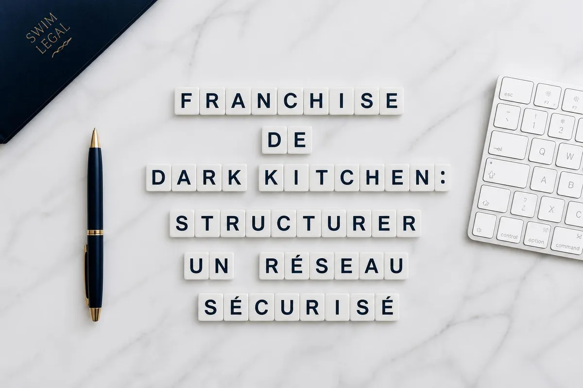 Cuisine professionnelle équipée pour livraison, concept de restauration virtuelle en réseau franchisé