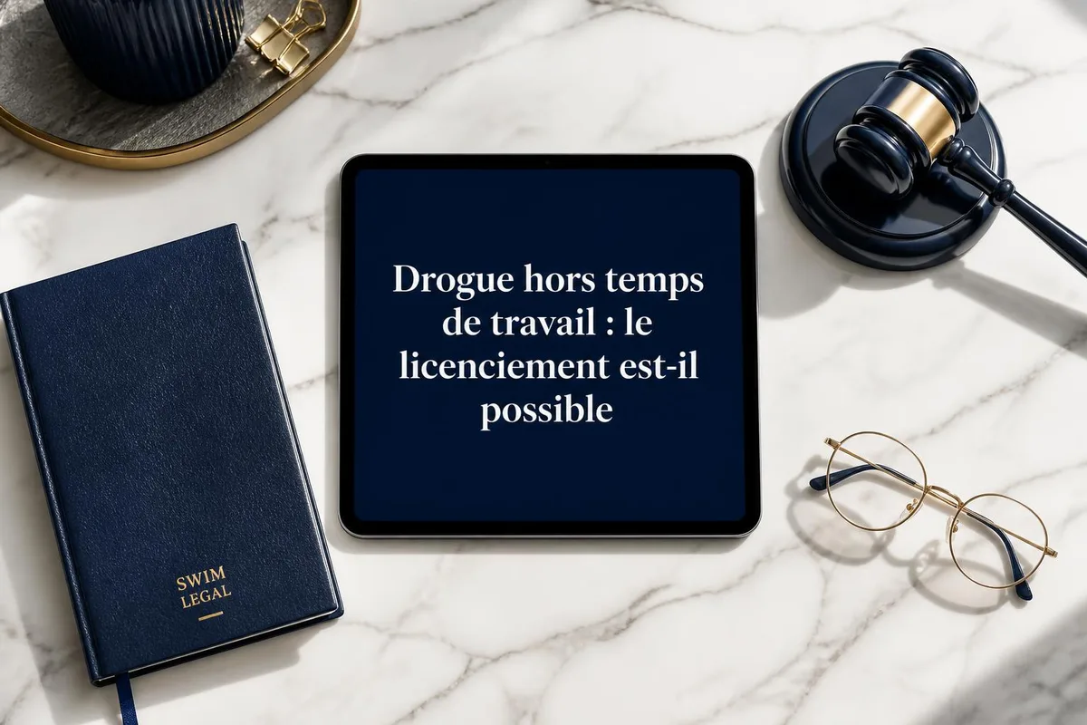 Employé face à un test de dépistage en entreprise, illustrant les limites du contrôle patronal sur la vie privée