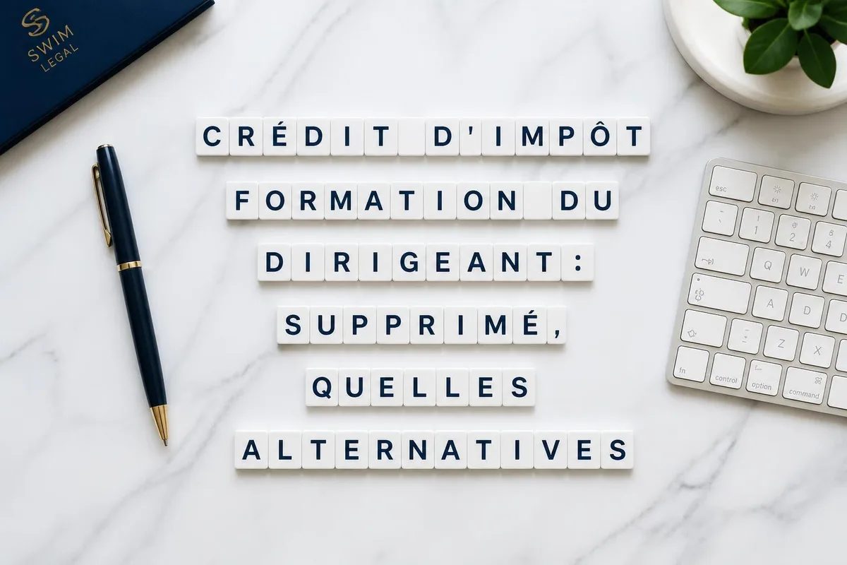 Dirigeant d'entreprise consultant un conseiller lors d'une formation professionnelle éligible aux dispositifs fiscaux