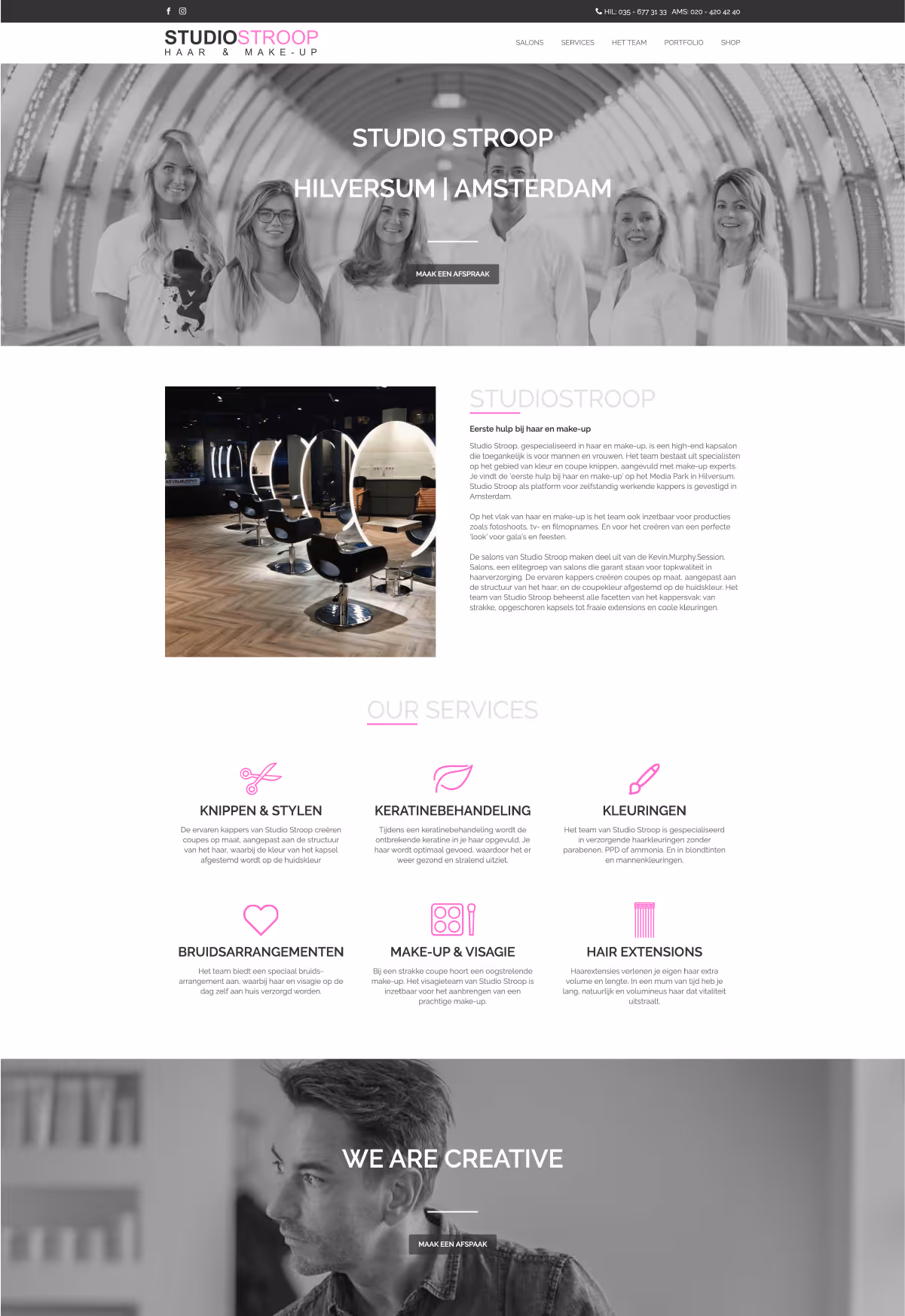 Website Studio Stroop