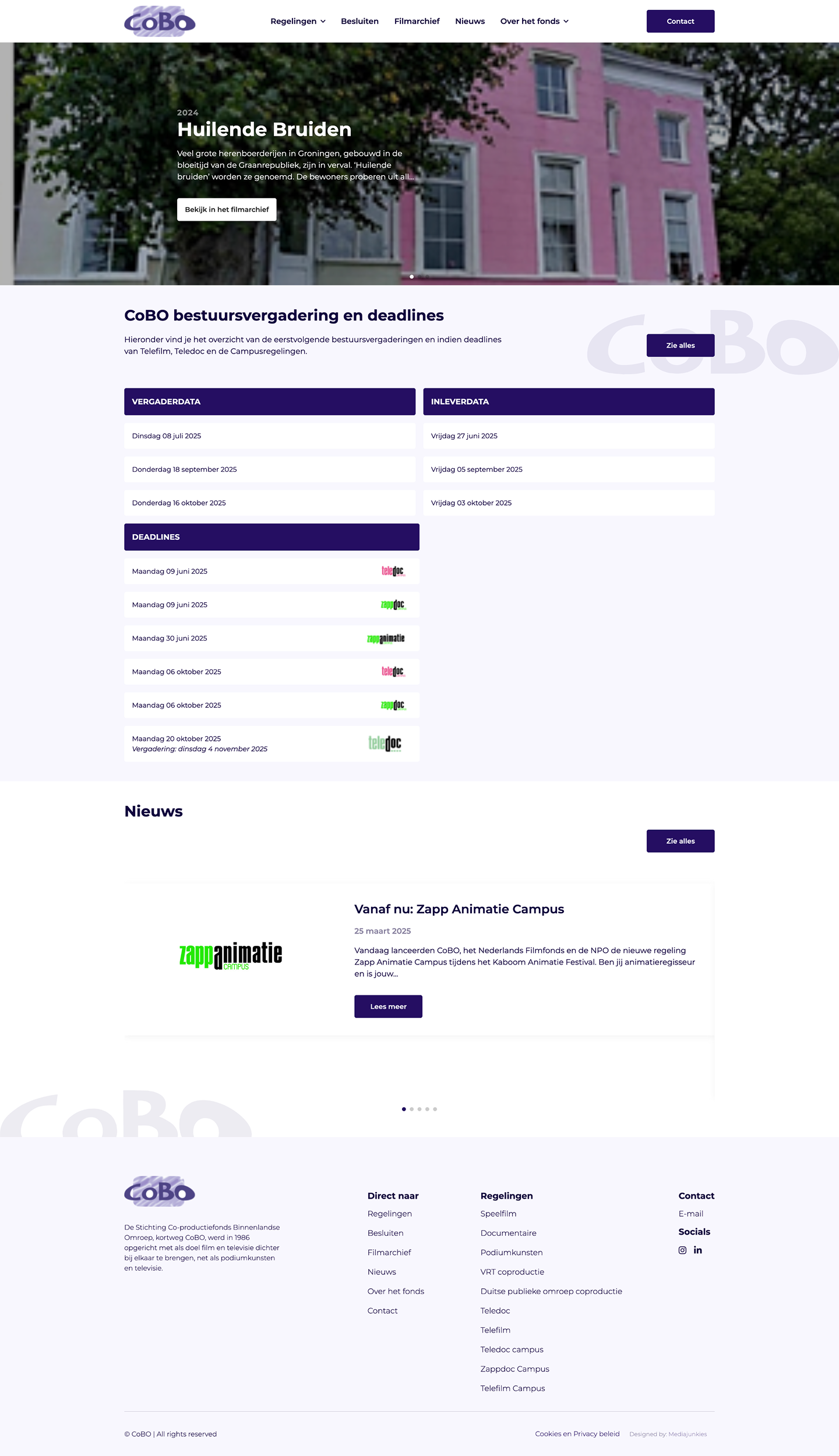 Website Cobo Fonds