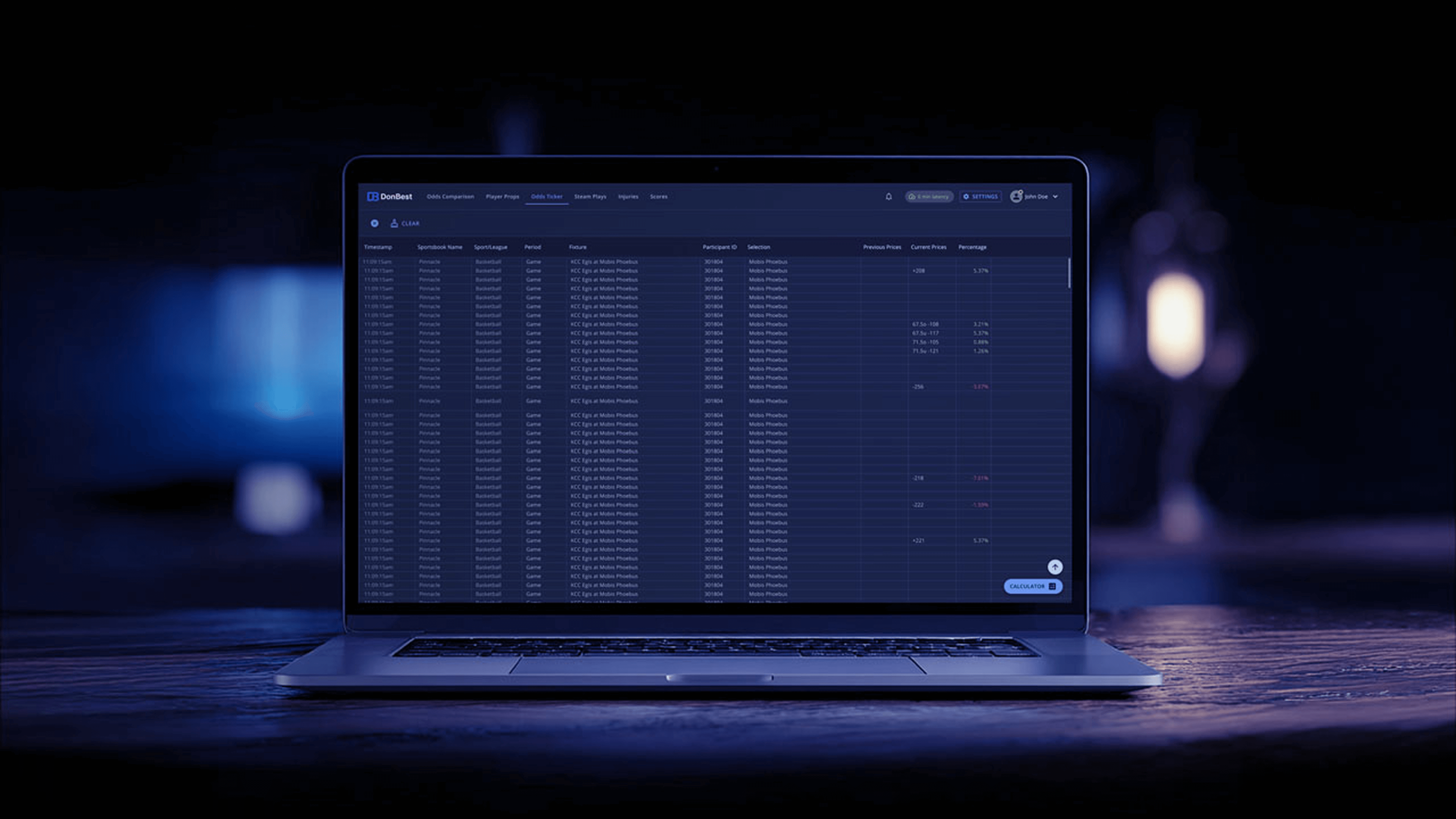 [interface] image of a computer showcasing educational software (for a edtech)
