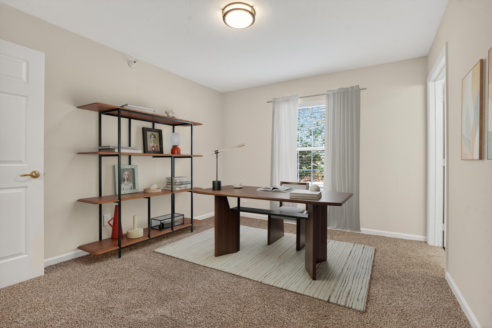 Virtually Staged C2P Bedroom 3