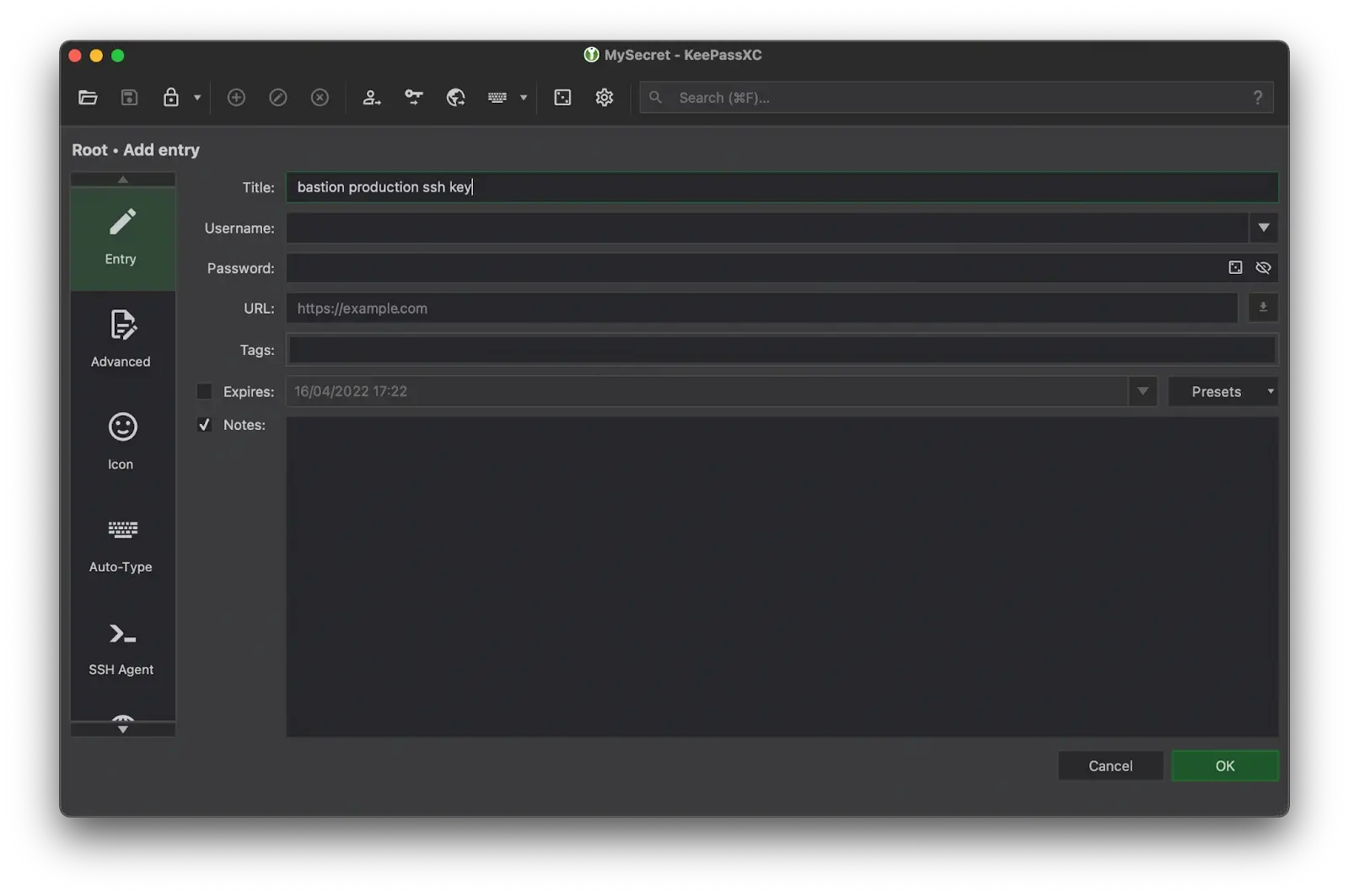 secret_database_entry