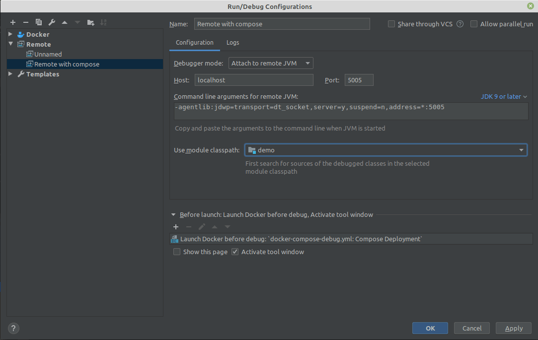 select-docker-compose