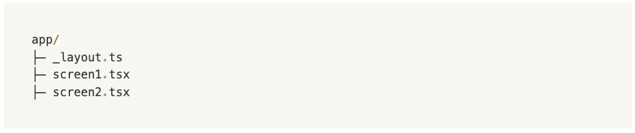 Bam tech react native expo router