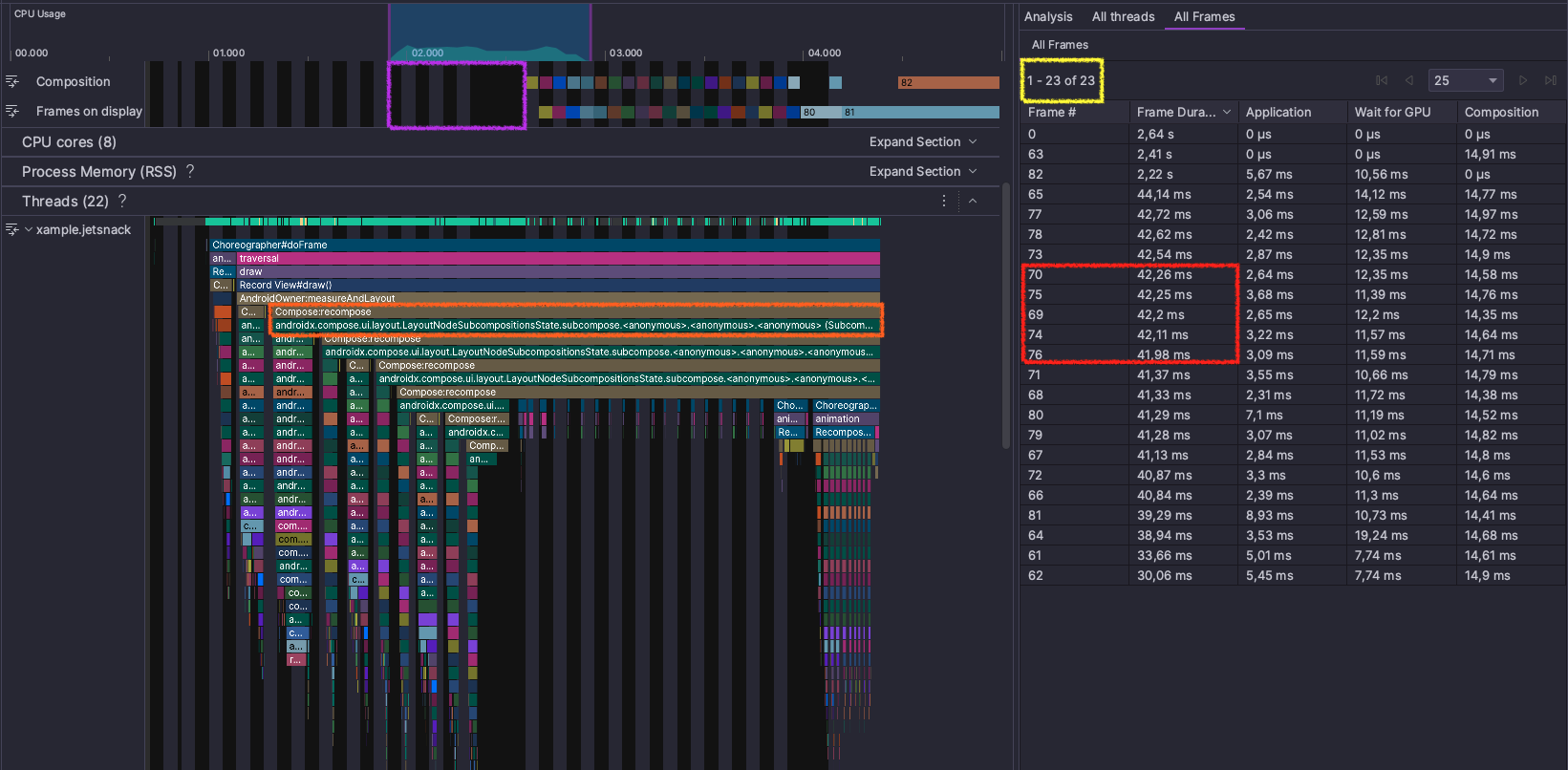 bam tech native android jetsnack