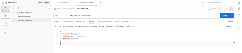 Dummy Postman Collection