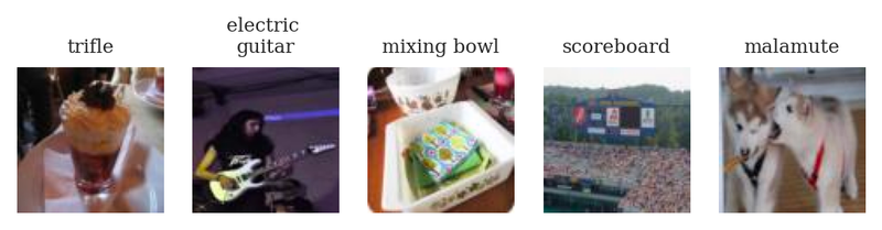 trifle, electric guitar, mixing bowl, scoreboard, malamute
