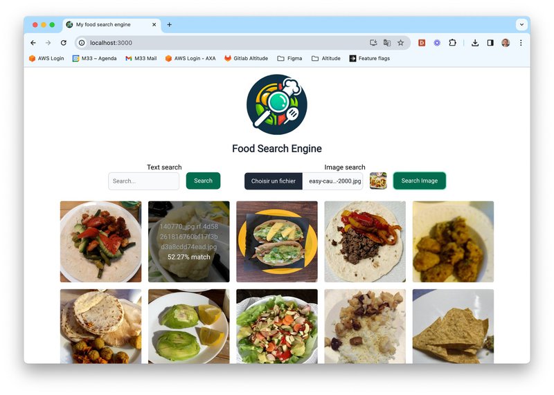 My food search engine!