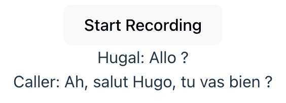 A basic example of a discussion