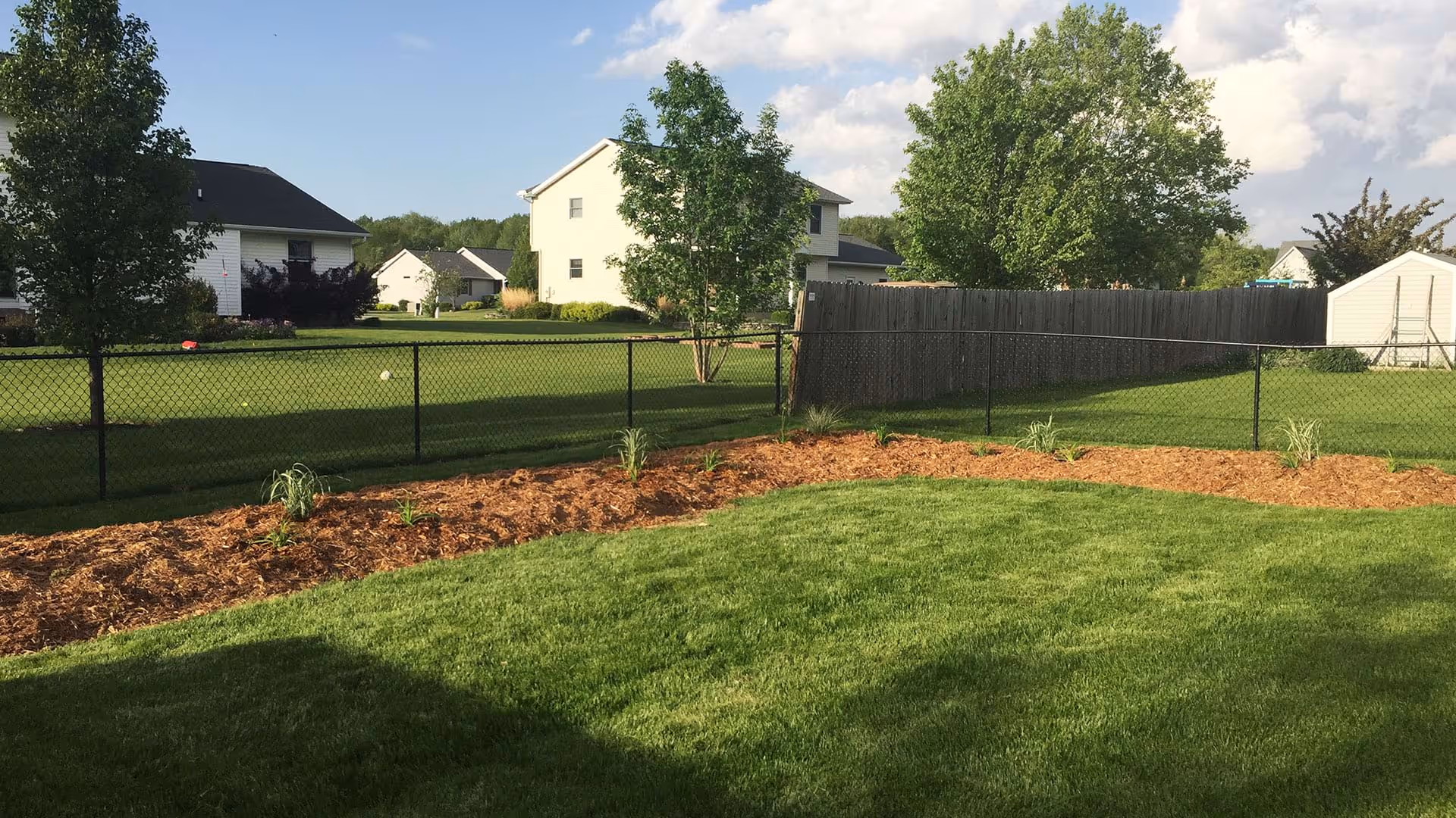 Yard waste removal for residential property
