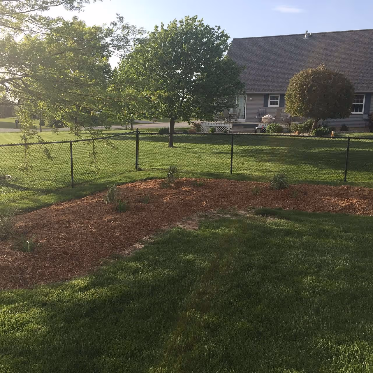 Weed pulling in front yard near me