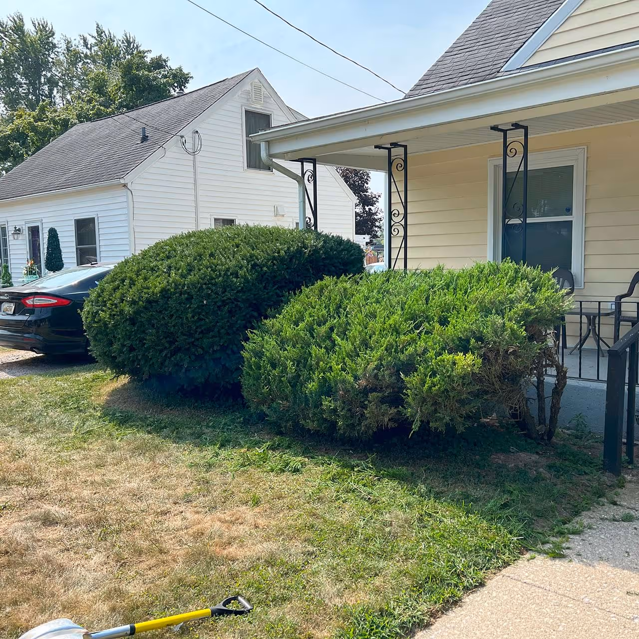 Spring lawn prep near Manitou Beach MI