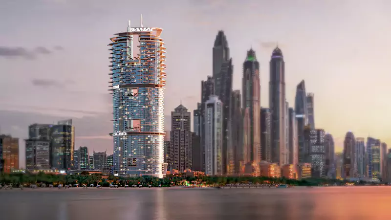 Damac Tops Out the World’s First Cavalli-Branded $272M Tower in Dubai