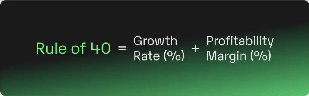 Rule of 40 formula