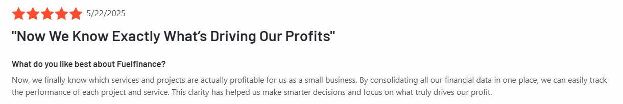 Fuelfinance customer reviews