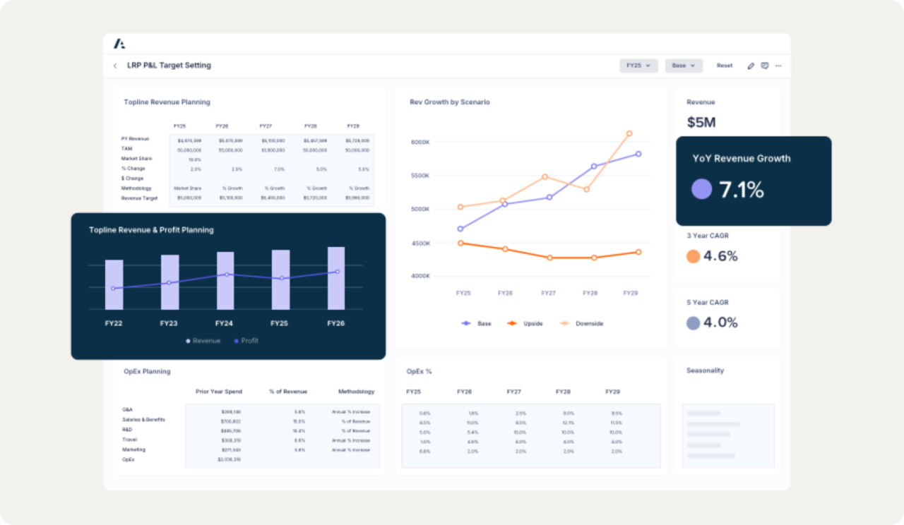 Datarails competitors: Anaplan