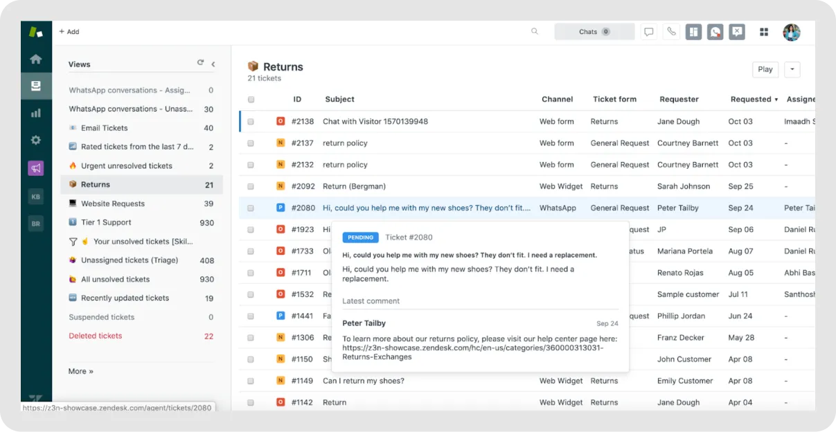 Zendesk NetSuite integration