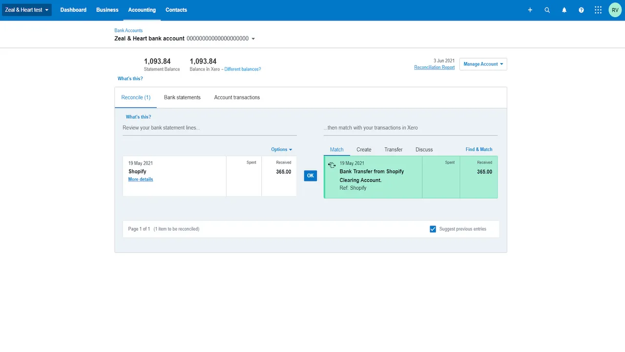 Shopify — ecommerce sales flowing straight into Xero