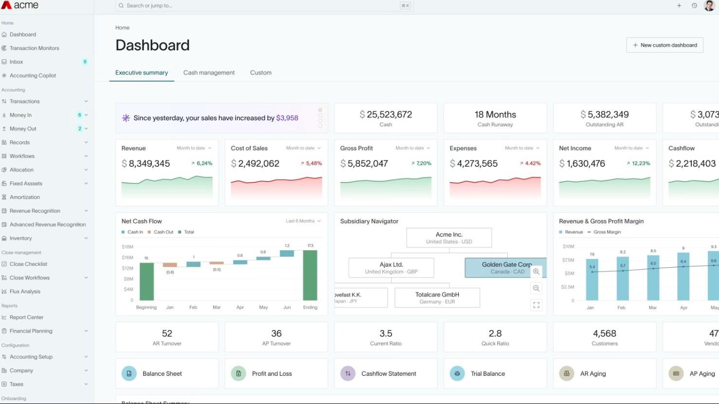 DualEntry AI-native accounting system, a QuickBooks alternative for scaling SaaS