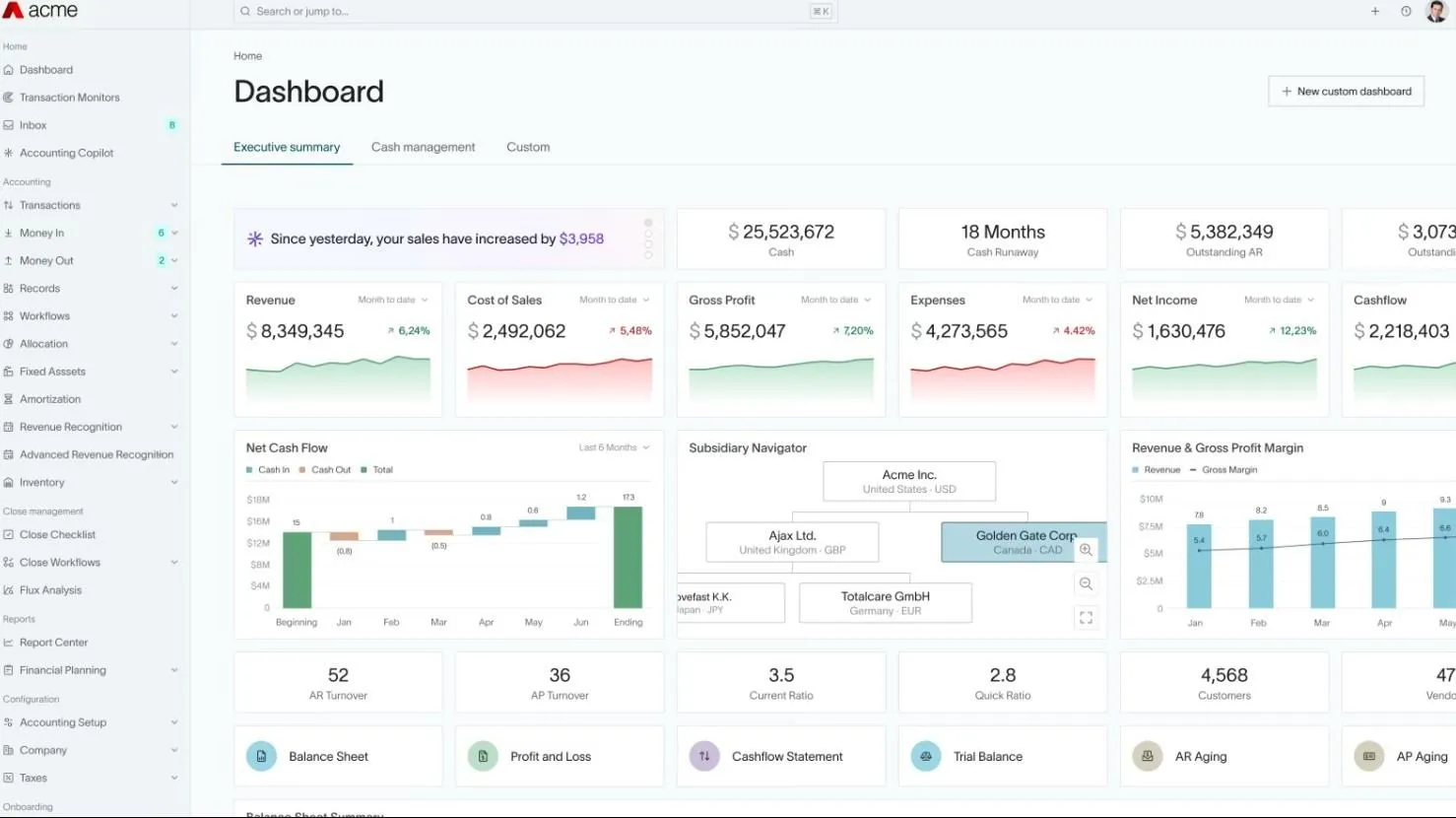 DualEntry AI-native accounting system, a QuickBooks alternative for scaling SaaS