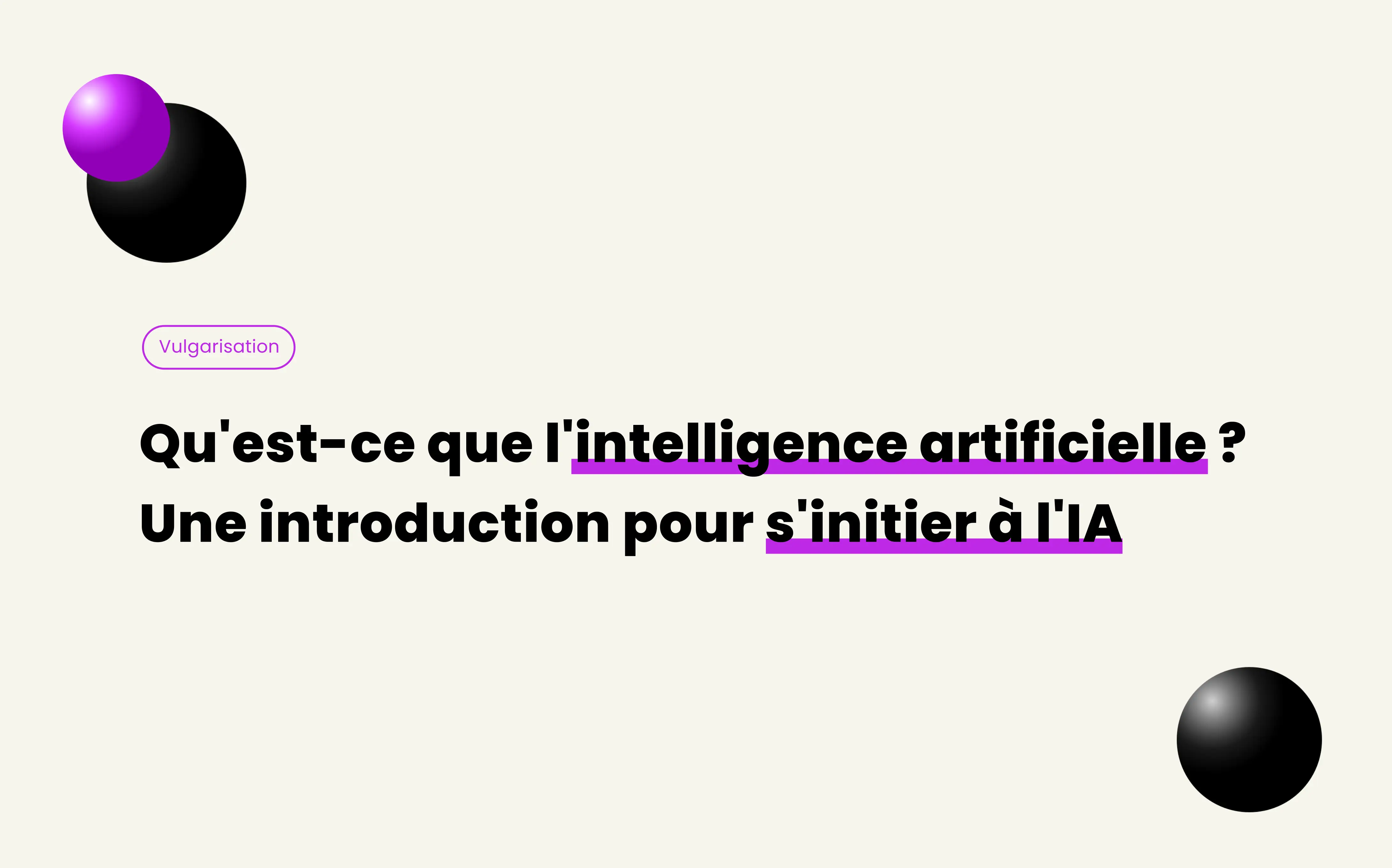 Qu'est-ce que l'intelligence artificielle ? Une introduction pour s'initier à l'IA