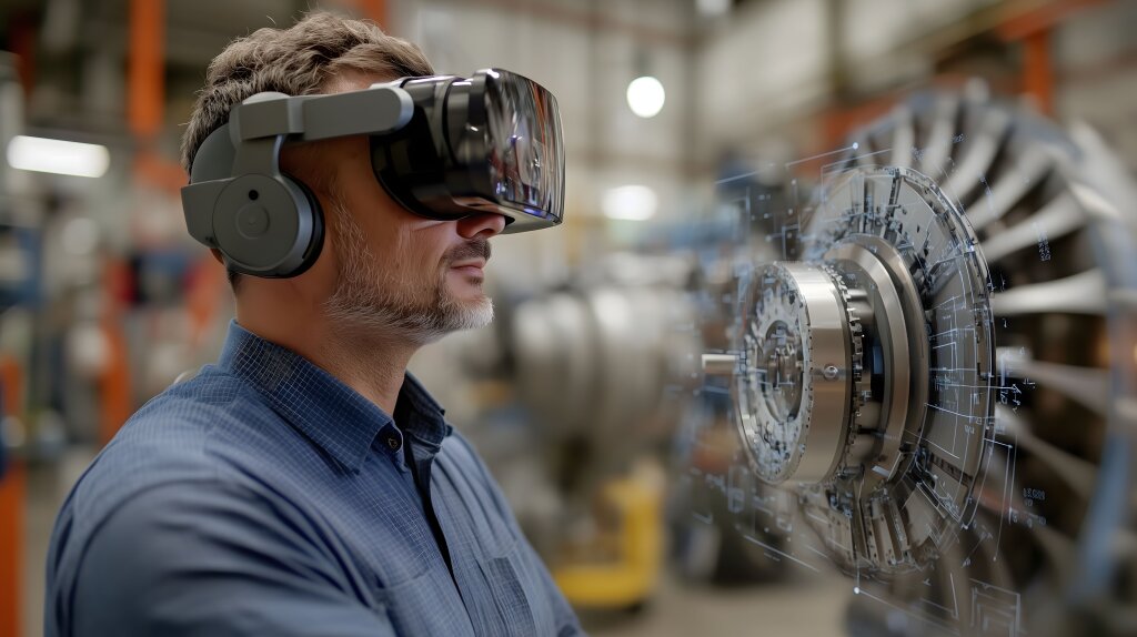 Ingenieur mit Augmented Reality Brille – Innovation in der  Windturbinen-Entwicklung – Kostenloses Foto auf ccnull.de