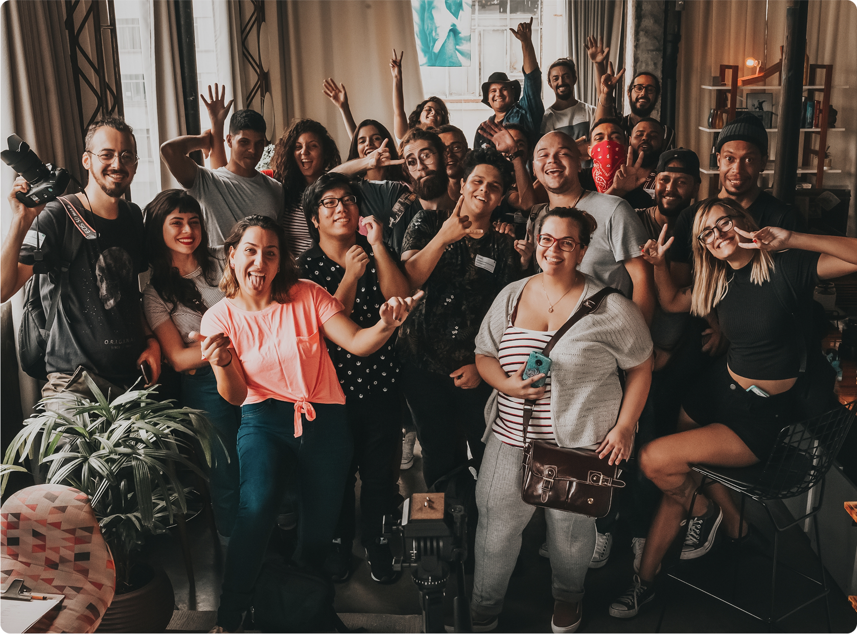 On-trend merchandising team. 