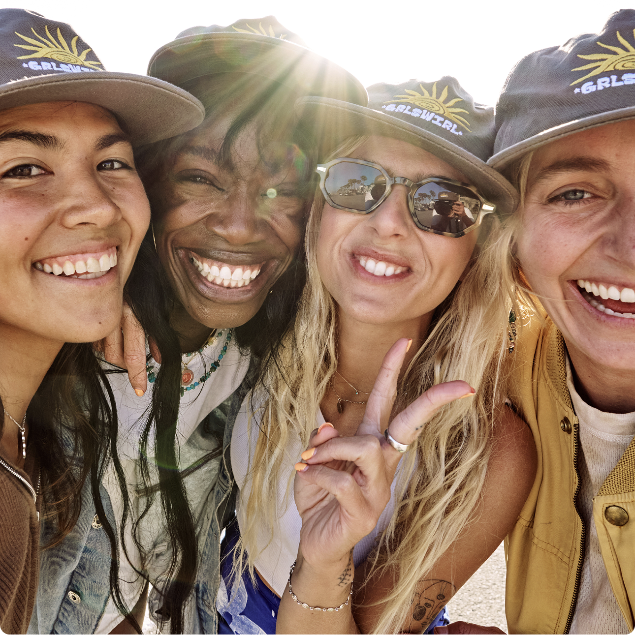 on-trend merchandising team. 