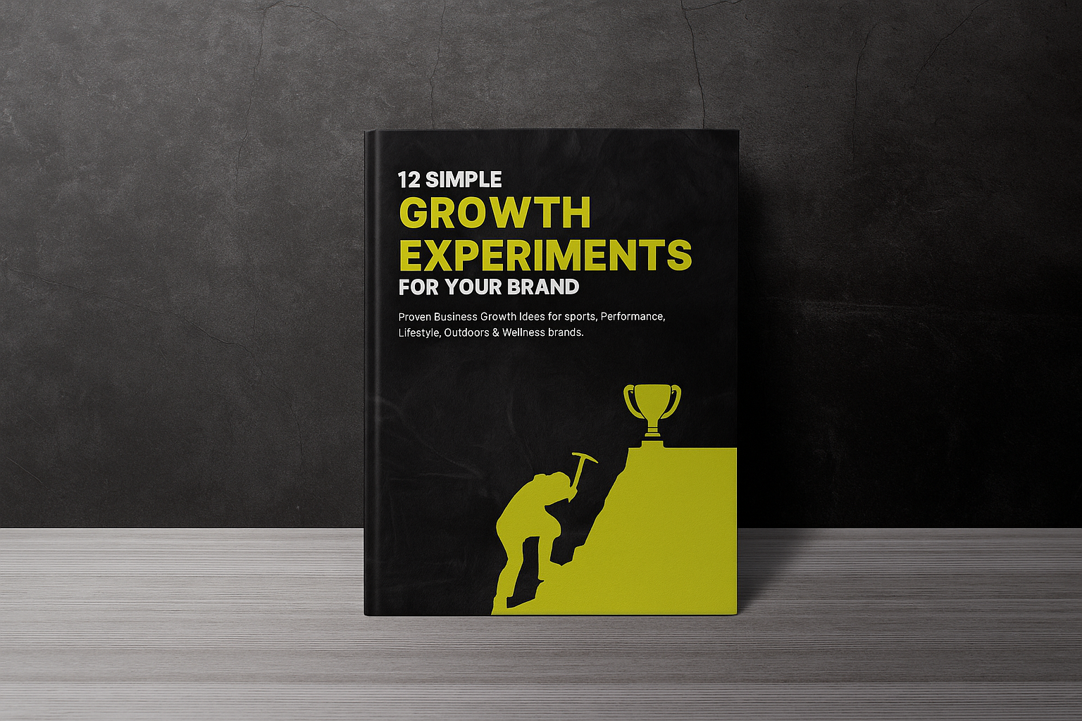 Cover of the 12 Simple Growth Experiments for Your Brand Guide