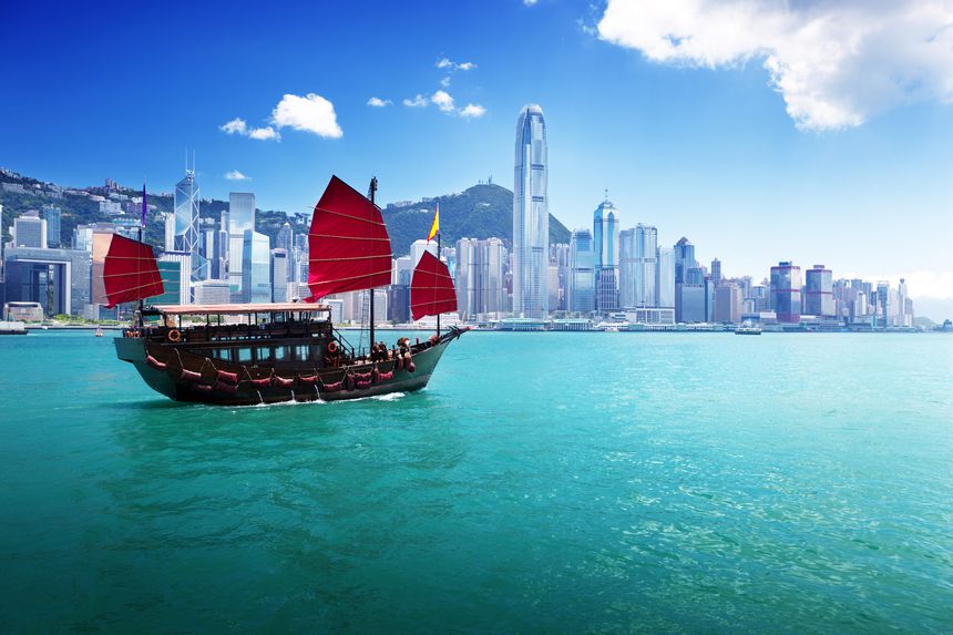 Hong Kong, China - Port Photo