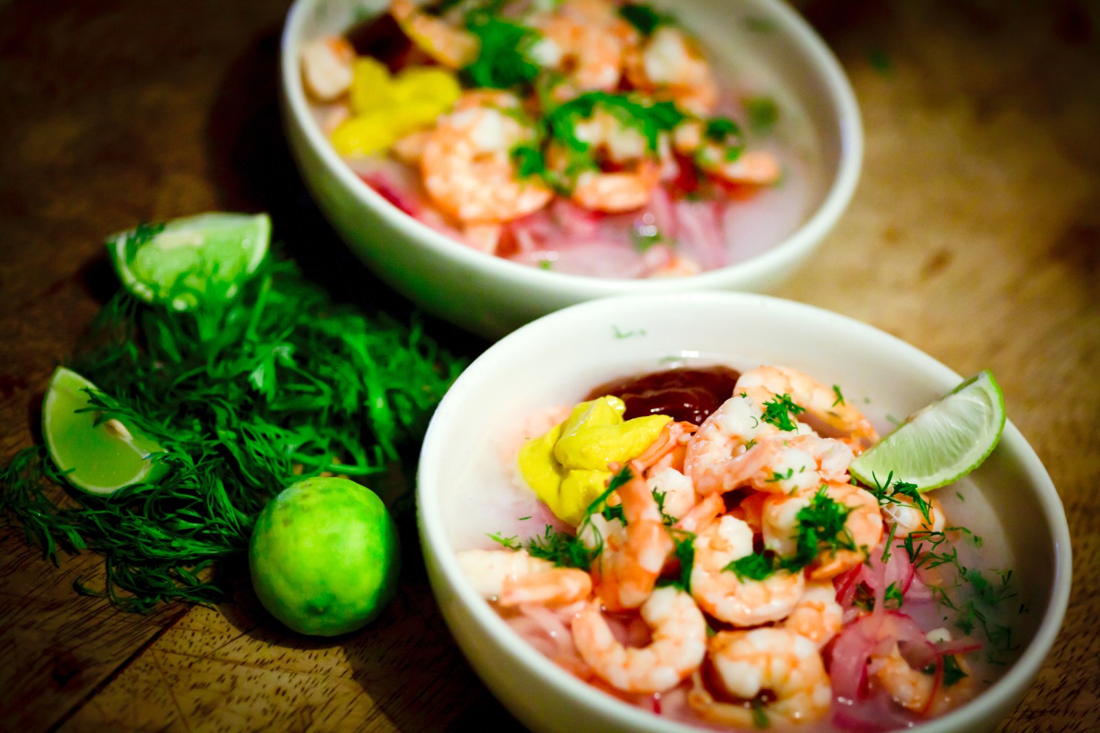 Mouthwatering ceviche