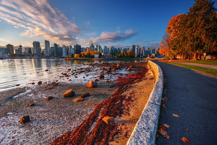 Vancouver, BC - Port Photo