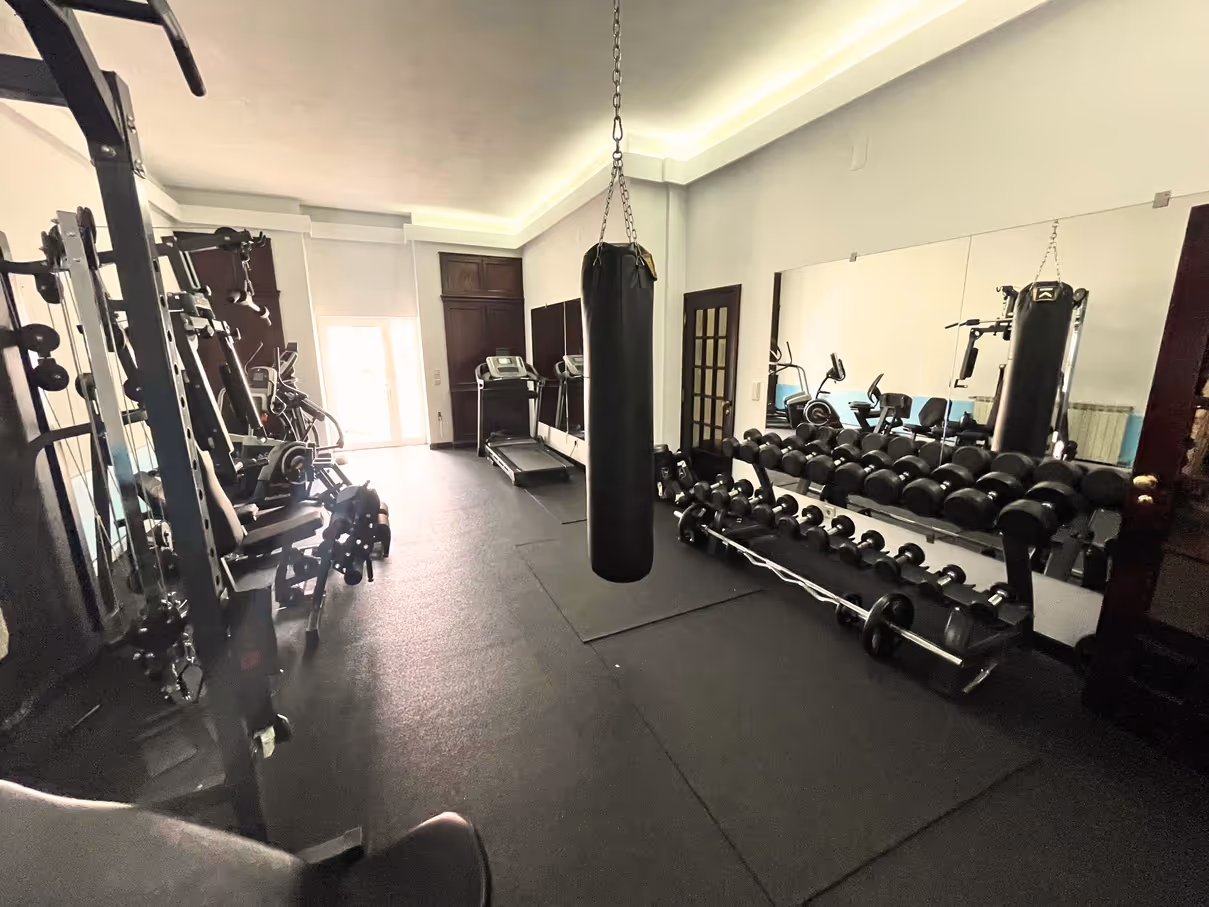 Gym at A Casa Branca