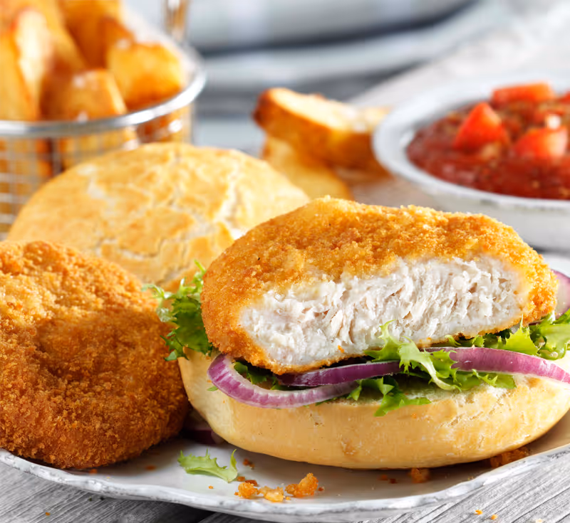 Rosie & Jim Gluten Free Breaded Chicken Burger