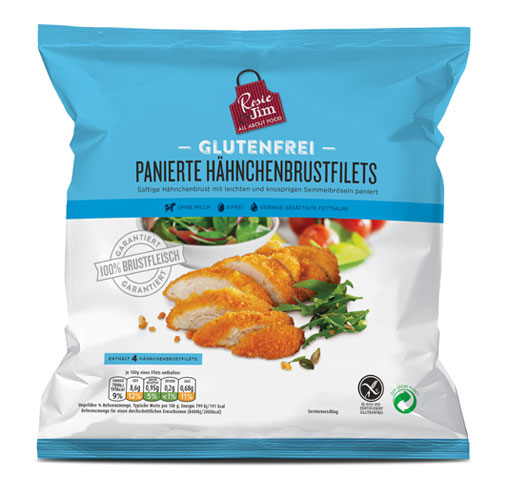 Panierte Hähnchenbrustfilets