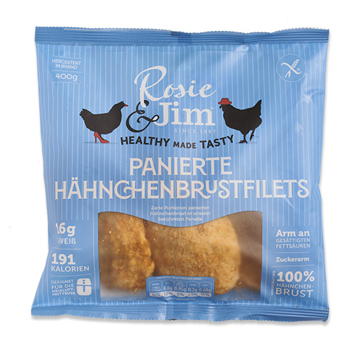Panierte Hähnchenbrustfilets