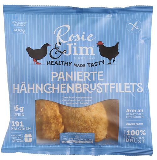 Panierte Hähnchenbrustfilets